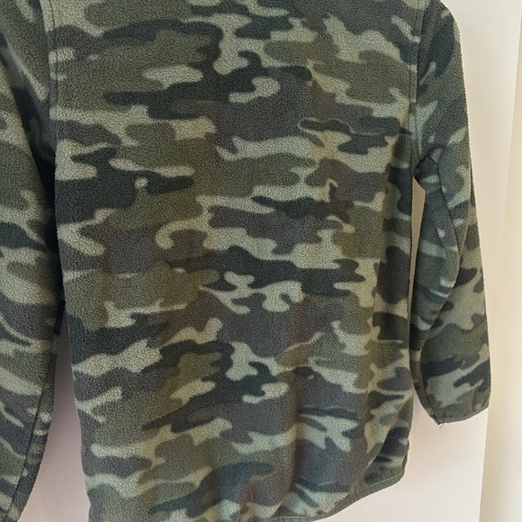 Eddie Bauer Camouflage Fleece Sweatshirt Boys Size Small or 7/8 - Picture 11 of 12